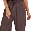 ANRABESS Jumpsuits for Women Casual Summer Sleeveless 2025 Romper One Piece Outfit Active Workout Lounge Jumpsuits Pockets - Image 10