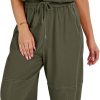 ANRABESS Jumpsuits for Women Casual Summer Sleeveless 2025 Romper One Piece Outfit Active Workout Lounge Jumpsuits Pockets - Image 37