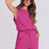 ANRABESS Jumpsuits for Women Casual Summer Sleeveless 2025 Romper One Piece Outfit Active Workout Lounge Jumpsuits Pockets - Image 52