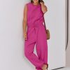 ANRABESS Jumpsuits for Women Casual Summer Sleeveless 2025 Romper One Piece Outfit Active Workout Lounge Jumpsuits Pockets - Image 53