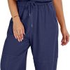 ANRABESS Jumpsuits for Women Casual Summer Sleeveless 2025 Romper One Piece Outfit Active Workout Lounge Jumpsuits Pockets - Image 64