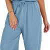 ANRABESS Jumpsuits for Women Casual Summer Sleeveless 2025 Romper One Piece Outfit Active Workout Lounge Jumpsuits Pockets - Image 73