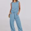 ANRABESS Jumpsuits for Women Casual Summer Sleeveless 2025 Romper One Piece Outfit Active Workout Lounge Jumpsuits Pockets - Image 74