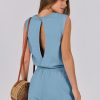ANRABESS Jumpsuits for Women Casual Summer Sleeveless 2025 Romper One Piece Outfit Active Workout Lounge Jumpsuits Pockets - Image 77