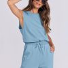 ANRABESS Jumpsuits for Women Casual Summer Sleeveless 2025 Romper One Piece Outfit Active Workout Lounge Jumpsuits Pockets - Image 79