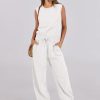 ANRABESS Jumpsuits for Women Casual Summer Sleeveless 2025 Romper One Piece Outfit Active Workout Lounge Jumpsuits Pockets - Image 83
