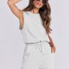 ANRABESS Jumpsuits for Women Casual Summer Sleeveless 2025 Romper One Piece Outfit Active Workout Lounge Jumpsuits Pockets - Image 97