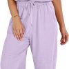 ANRABESS Jumpsuits for Women Casual Summer Sleeveless 2025 Romper One Piece Outfit Active Workout Lounge Jumpsuits Pockets - Image 100