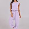 ANRABESS Jumpsuits for Women Casual Summer Sleeveless 2025 Romper One Piece Outfit Active Workout Lounge Jumpsuits Pockets - Image 102