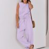 ANRABESS Jumpsuits for Women Casual Summer Sleeveless 2025 Romper One Piece Outfit Active Workout Lounge Jumpsuits Pockets - Image 107