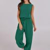 ANRABESS Jumpsuits for Women Casual Summer Sleeveless 2025 Romper One Piece Outfit Active Workout Lounge Jumpsuits Pockets - Image 111