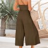 ANRABESS Women's Summer Straps One Shoulder High Waist Dressy Casual Wide Leg Linen Jumpsuit Romper Beach Travel Outfits - Image 19