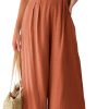 ANRABESS Women's Summer Straps One Shoulder High Waist Dressy Casual Wide Leg Linen Jumpsuit Romper Beach Travel Outfits - Image 26
