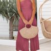 ANRABESS Women's Summer Straps One Shoulder High Waist Dressy Casual Wide Leg Linen Jumpsuit Romper Beach Travel Outfits - Image 46