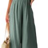 ANRABESS Women's Summer Straps One Shoulder High Waist Dressy Casual Wide Leg Linen Jumpsuit Romper Beach Travel Outfits - Image 68