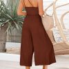 ANRABESS Women's Summer Straps One Shoulder High Waist Dressy Casual Wide Leg Linen Jumpsuit Romper Beach Travel Outfits - Image 78