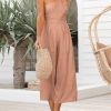 ANRABESS Women's Summer Straps One Shoulder High Waist Dressy Casual Wide Leg Linen Jumpsuit Romper Beach Travel Outfits - Image 89