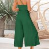 ANRABESS Women's Summer Straps One Shoulder High Waist Dressy Casual Wide Leg Linen Jumpsuit Romper Beach Travel Outfits - Image 114