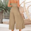 ANRABESS Women's Summer Straps One Shoulder High Waist Dressy Casual Wide Leg Linen Jumpsuit Romper Beach Travel Outfits - Image 120