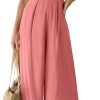 ANRABESS Jumpsuits for Women Summer Dressy Casual Linen Romper Sleeveless V Neck High Waist Wide Leg Beach Vacation Outfits - Image 17
