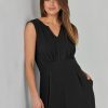 ANRABESS Jumpsuits for Women Summer Dressy Casual Linen Romper Sleeveless V Neck High Waist Wide Leg Beach Vacation Outfits - Image 38