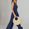 ANRABESS Jumpsuits for Women Summer Dressy Casual Linen Romper Sleeveless V Neck High Waist Wide Leg Beach Vacation Outfits - Image 61