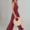 ANRABESS Jumpsuits for Women Summer Dressy Casual Linen Romper Sleeveless V Neck High Waist Wide Leg Beach Vacation Outfits - Image 91