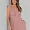 ANRABESS Jumpsuits for Women Summer Dressy Casual Linen Romper Sleeveless V Neck High Waist Wide Leg Beach Vacation Outfits - Image 108
